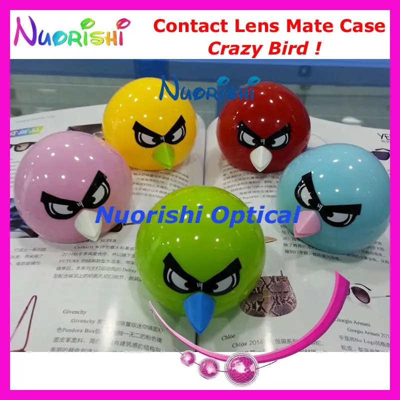 Free Shipping 10pcs Crazy Bird Style design Contact Lens Case with Mirror C311 contact lens mate case
Free Shipping 10pcs Crazy Bird Style design Contact Lens Case with Mirror C311 contact lens mate case