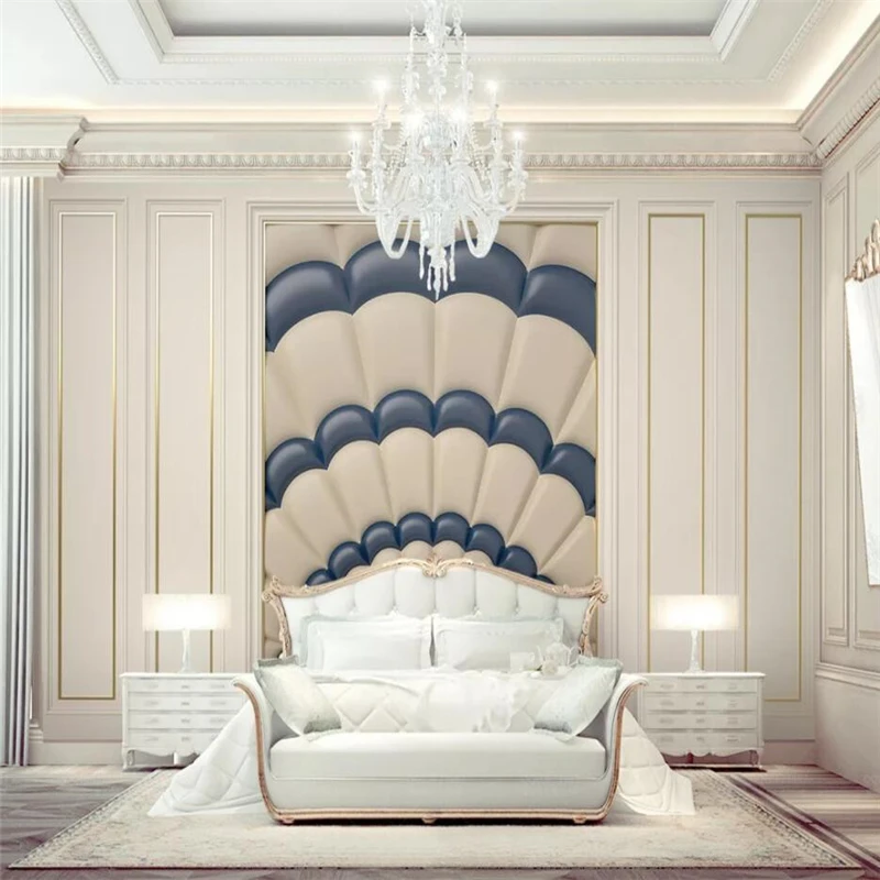 beibehang Custom wallpaper mural European rich art soft package TV background wall painting papel de parede 3d wallpaper
beibehang Custom wallpaper mural European rich art soft package TV background wall painting papel de parede 3d wallpaper