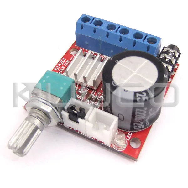 Power Amplifier Class D hifi stereo Amplifier Board DC 12V Digital Amplifier 10W+10W Dual-Channel Audio Control Module
Power Amplifier Class D hifi stereo Amplifier Board DC 12V Digital Amplifier 10W+10W Dual-Channel Audio Control Module
