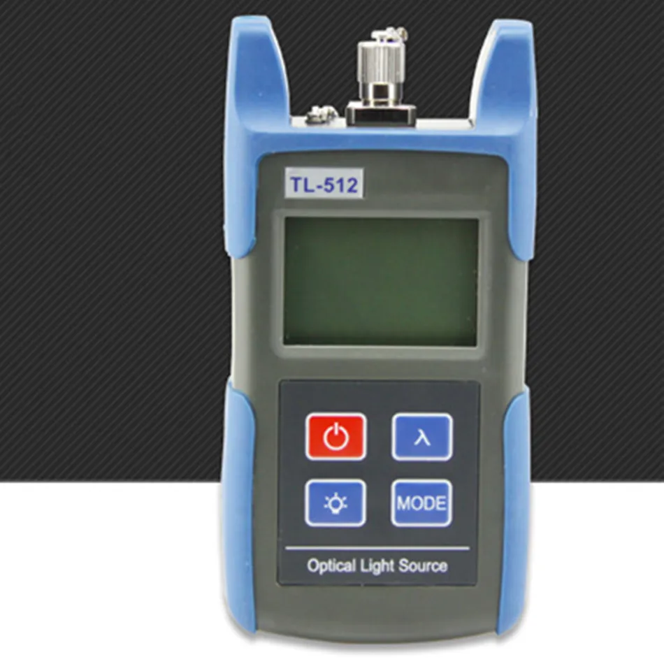 TL512 Dual-wavelength Handheld Stable Laser Source Optical Fiber Test Communication Instrument Power Emission Light Sour
TL512 Dual-wavelength Handheld Stable Laser Source Optical Fiber Test Communication Instrument Power Emission Light Sour