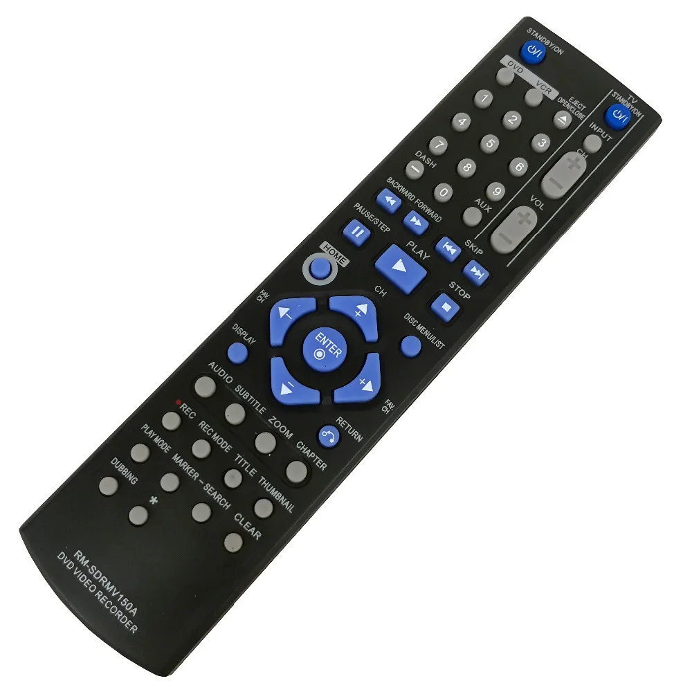 Пульт дистанционного управления RM-SDRMV150A для JVC подходит для DVD-рекордера RM-SDRMV100A DRMV80B DRMV150 DRMV100B DRMV7 DRMV77S
Пульт дистанционного управления RM-SDRMV150A для JVC подходит для DVD-рекордера RM-SDRMV100A DRMV80B DRMV150 DRMV100B DRMV7 DRMV77S