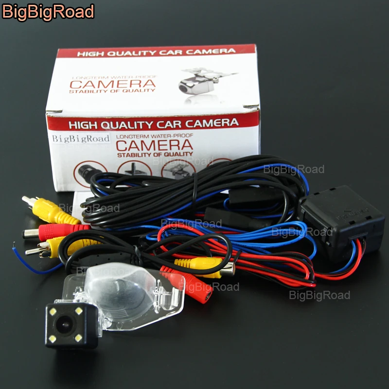BigBigRoad Car Rear View Reverse Backup Camera With Power Relay / Filter For Honda Fit CRV CR-V Odyssey Jade / Jazz 2002~2011
BigBigRoad Car Rear View Reverse Backup Camera With Power Relay / Filter For Honda Fit CRV CR-V Odyssey Jade / Jazz 2002~2011