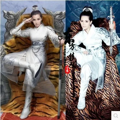 New Movie A Chinese Odyssey White Zhizhunbao Actor Costume LiBingbing Web Game Costume with Embroidery Full Set with Boots
New Movie A Chinese Odyssey White Zhizhunbao Actor Costume LiBingbing Web Game Costume with Embroidery Full Set with Boots