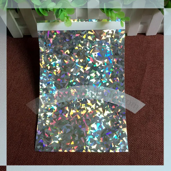 Holographic mailing bag, C5 162x229mm (6.5" x 9") poly mailer, foil envelope courier bag
Holographic mailing bag, C5 162x229mm (6.5" x 9") poly mailer, foil envelope courier bag