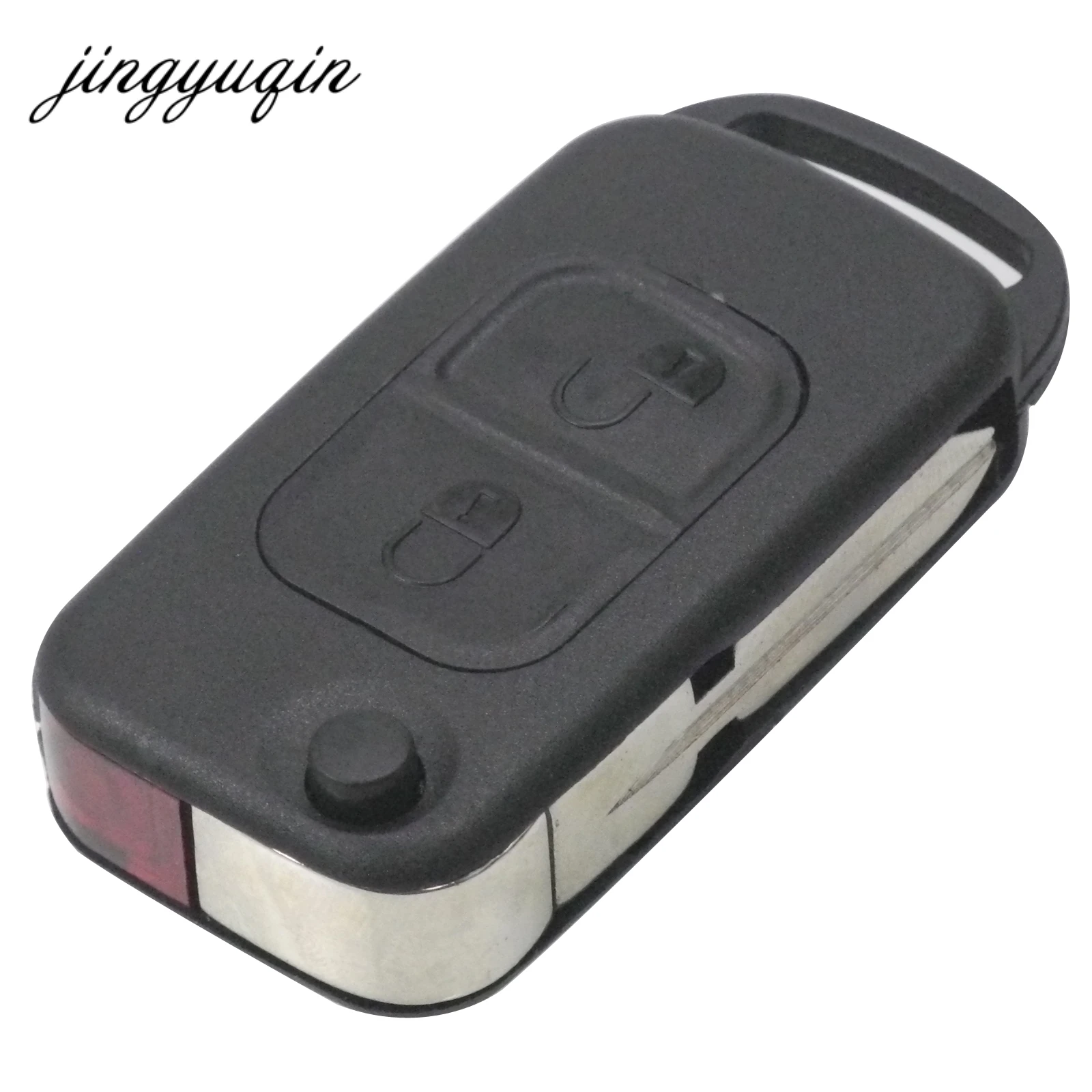 jingyuqin 10pcs/lot Car Style for Mercedes Benz A C E S 2 Button Flip Folding Key Shell Case Entry Remote Key Cover Replacement
jingyuqin 10pcs/lot Car Style for Mercedes Benz A C E S 2 Button Flip Folding Key Shell Case Entry Remote Key Cover Replacement