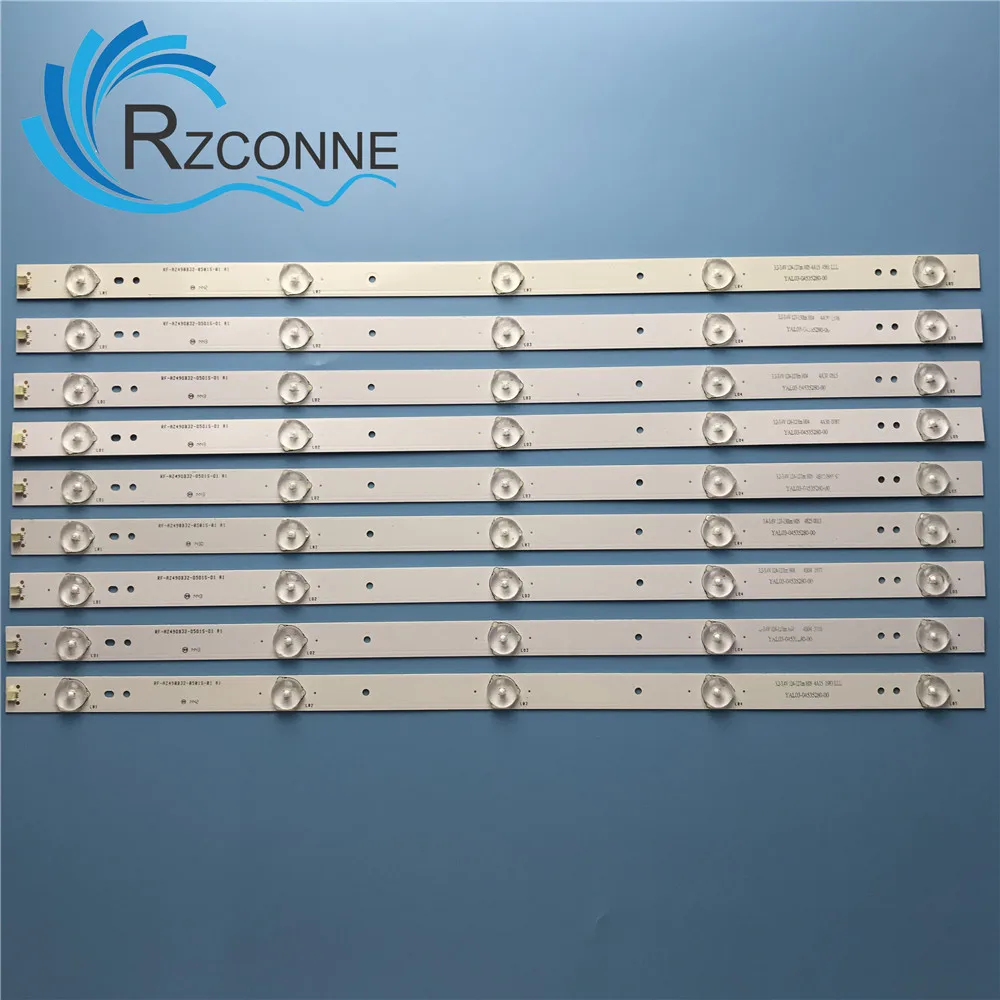 LED Backlight strip 5 lamp for 49E360E 49E361W IC-A-SKA49D344 YAL03-04535280-00 RF-AZ490B32-0501S-01
LED Backlight strip 5 lamp for 49E360E 49E361W IC-A-SKA49D344 YAL03-04535280-00 RF-AZ490B32-0501S-01