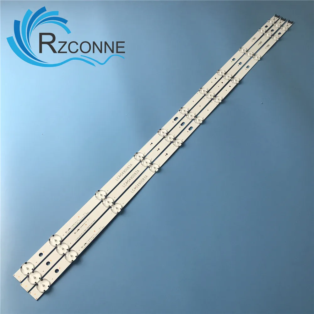 829mm LED backlight strip 11 lamp for INNOTEK 43INCH DRT LED ARRAY_3PCM00778A LC43490083A
829mm LED backlight strip 11 lamp for INNOTEK 43INCH DRT LED ARRAY_3PCM00778A LC43490083A
