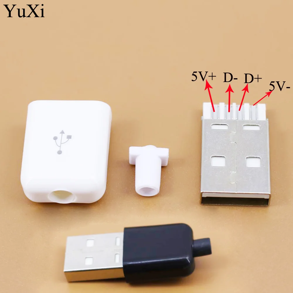 YuXi Белый/Черный Micro USB 4 PIN штекер разъем для сварки данных OTG линия интерфейс DIY кабель для передачи данных Аксессуары
YuXi Белый/Черный Micro USB 4 PIN штекер разъем для сварки данных OTG линия интерфейс DIY кабель для передачи данных Аксессуары