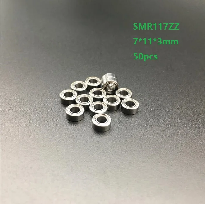 50 шт./лот 7x11x3 мм S677ZZ SMR117ZZ SMR117 ZZ подшипник 7*11*3 мм миниатюрный шарикоподшипник с глубоким желобом из нержавеющей стали mini MR117ZZ
50 шт./лот 7x11x3 мм S677ZZ SMR117ZZ SMR117 ZZ подшипник 7*11*3 мм миниатюрный шарикоподшипник с глубоким желобом из нержавеющей стали mini MR117ZZ