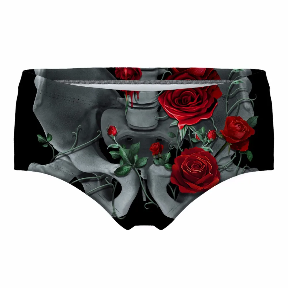 High Quality New Brand Sexy Underwear 3D Printing Rose skeleton Fashion Women Sexy Ladies Seamless Briefs Lingerie
High Quality New Brand Sexy Underwear 3D Printing Rose skeleton Fashion Women Sexy Ladies Seamless Briefs Lingerie