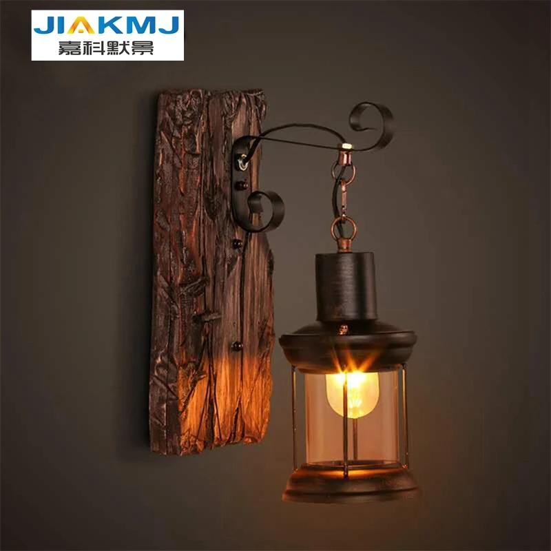 Vintage Retro Wooden lantern wall lamp LOFT American Sconce American country Solid Wood Pendant Light for Home/Hotel/Wall Light
Vintage Retro Wooden lantern wall lamp LOFT American Sconce American country Solid Wood Pendant Light for Home/Hotel/Wall Light