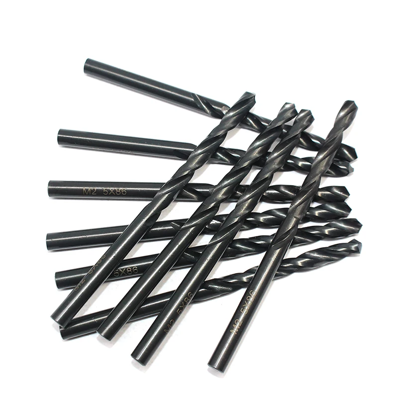 M2 5*86 10PCS M2 m2 5 stainless steel drill bit high speed steel full grinding twist drill 5mm metal drill twist drill
M2 5*86 10PCS M2 m2 5 stainless steel drill bit high speed steel full grinding twist drill 5mm metal drill twist drill