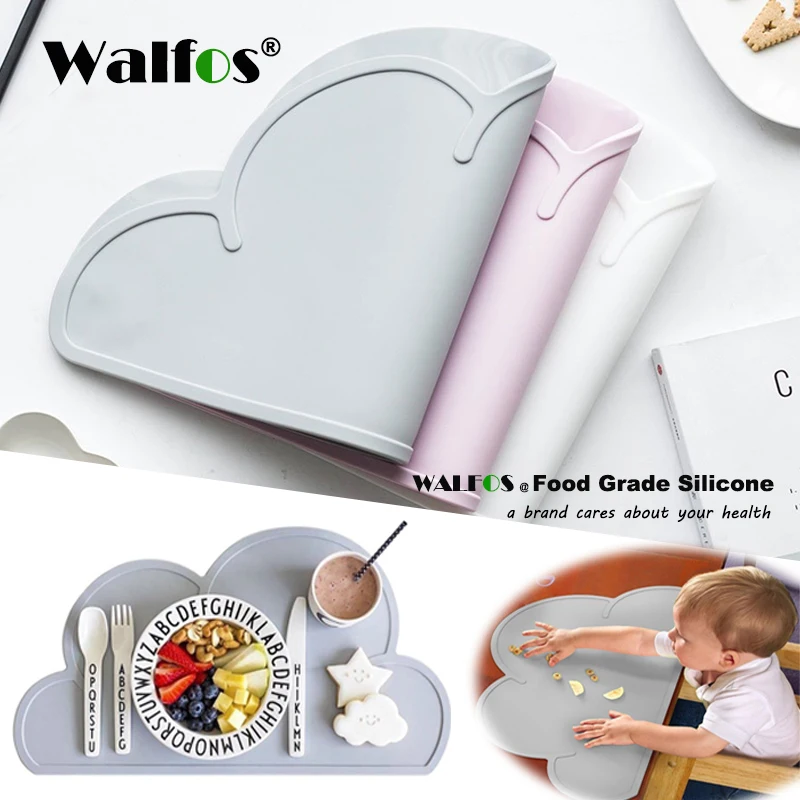 Walfos 100% Food Grade Silicone Placemat Baby Kid Heat Resistant Mat Heat Resistant Silicone Table Mat Place Mat Dinning
Walfos 100% Food Grade Silicone Placemat Baby Kid Heat Resistant Mat Heat Resistant Silicone Table Mat Place Mat Dinning