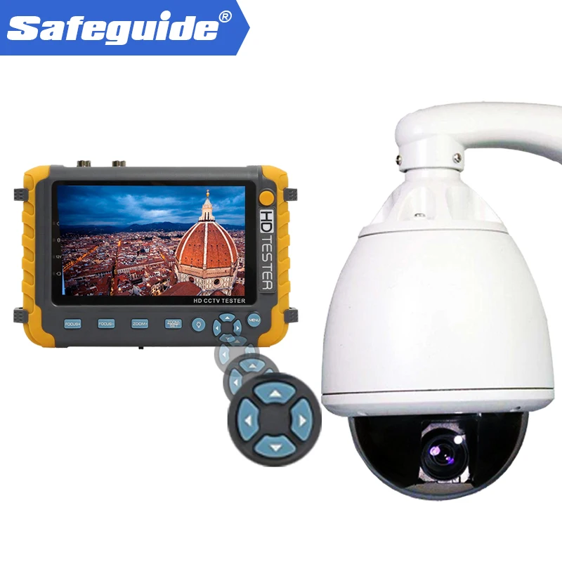 IV8W 5MP 4-in-1 TVI/AHD/CVI/CVBS 5inch CCTV Security Camera Tester Support PTZ for cctv tester from safeguide
IV8W 5MP 4-in-1 TVI/AHD/CVI/CVBS 5inch CCTV Security Camera Tester Support PTZ for cctv tester from safeguide