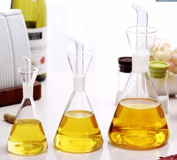 1PC Eco-friendly oil vinegar bottle cruet glass oil bottle 125ml 250ml 500ml olive oil bottles dispenser X0004
1PC Eco-friendly oil vinegar bottle cruet glass oil bottle 125ml 250ml 500ml olive oil bottles dispenser X0004