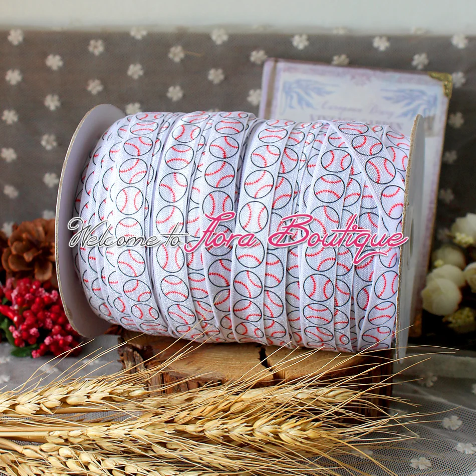 FLRA ElasticBaseball printed elastic printed solid Fold Over Elastic foe wholesale 5/8 foe
FLRA ElasticBaseball printed elastic printed solid Fold Over Elastic foe wholesale 5/8 foe