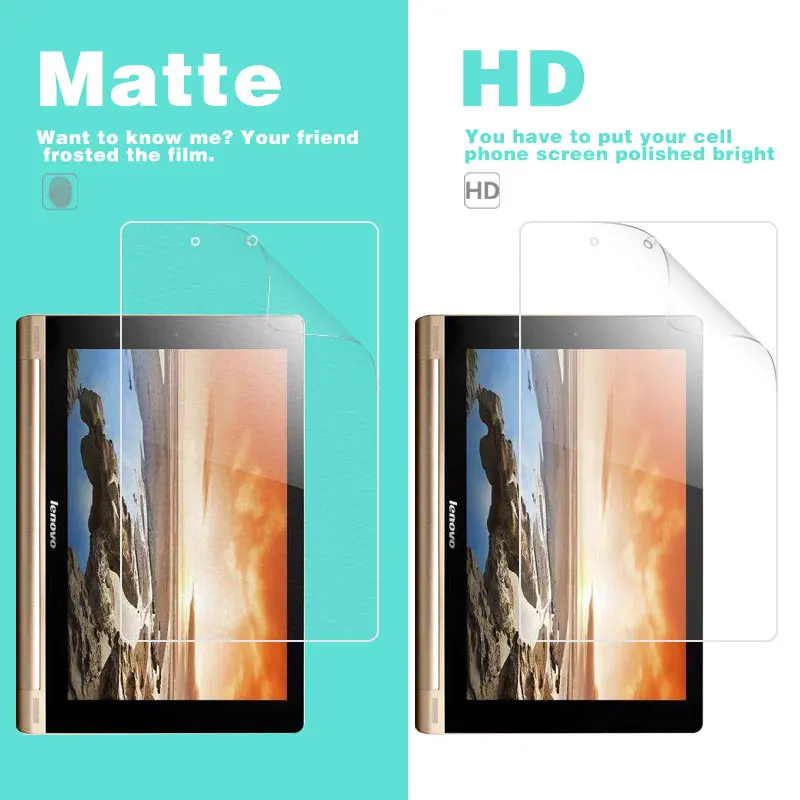 Прозрачная глянцевая пленка для Lenovo Yoga Tablet 10 HD + B8080-HV 10,1, матовая пленка с антибликовым покрытием, защитная пластиковая пленка
Прозрачная глянцевая пленка для Lenovo Yoga Tablet 10 HD + B8080-HV 10,1, матовая пленка с антибликовым покрытием, защитная пластиковая пленка