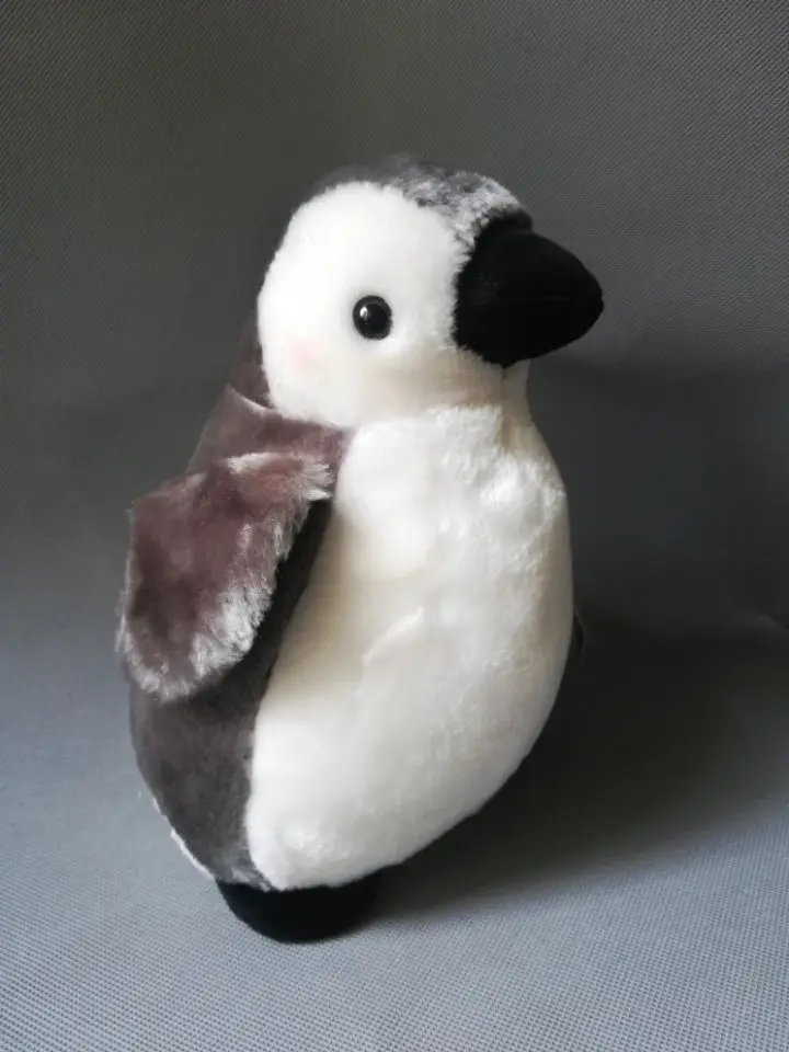 cartoon penguin plush toy about 24cm gray penguin soft doll kid's toy birthday gift h0984
cartoon penguin plush toy about 24cm gray penguin soft doll kid's toy birthday gift h0984