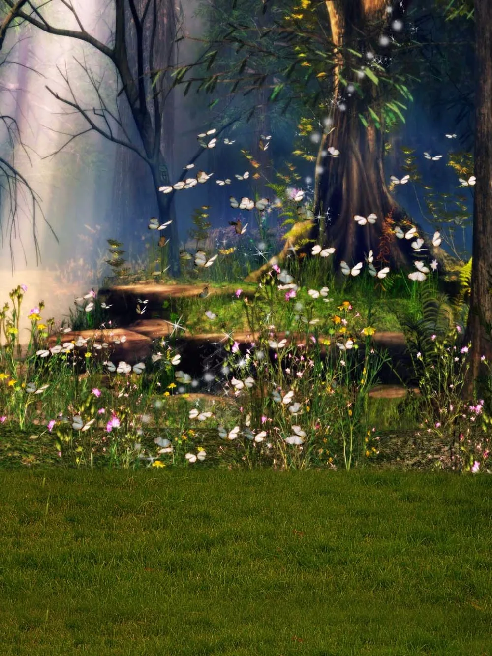 Spring Scenic Forest Photography Background Printed Butterflies Yellow Flowers Trees Green Meadow Kids Fairy Tale Photo Backdrop
Spring Scenic Forest Photography Background Printed Butterflies Yellow Flowers Trees Green Meadow Kids Fairy Tale Photo Backdrop