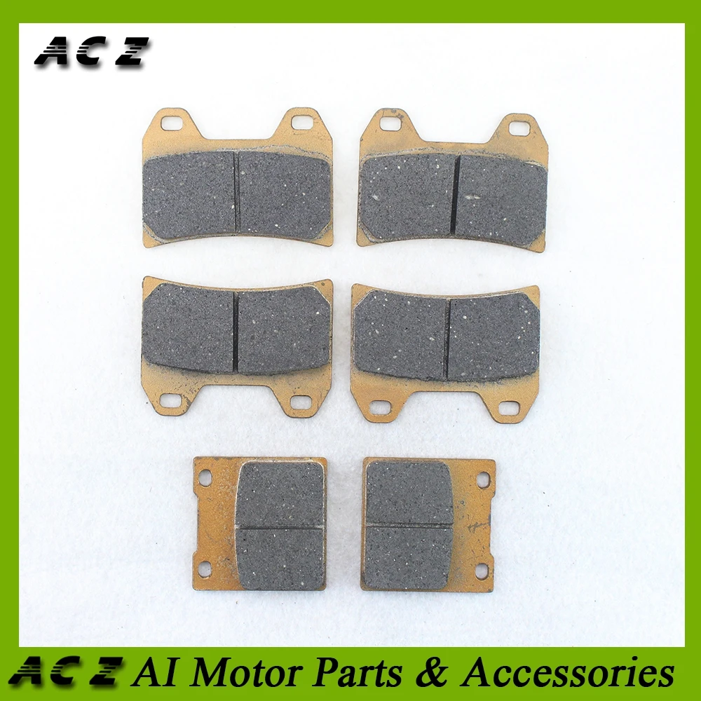 ACZ Motorcycle Replacement Brake Parts Front+Rear Brake Pads Set Disc Carbon Brake Pad For Suzuki GSX400 GSX1200 FSW/FSX Inazuma
ACZ Motorcycle Replacement Brake Parts Front+Rear Brake Pads Set Disc Carbon Brake Pad For Suzuki GSX400 GSX1200 FSW/FSX Inazuma