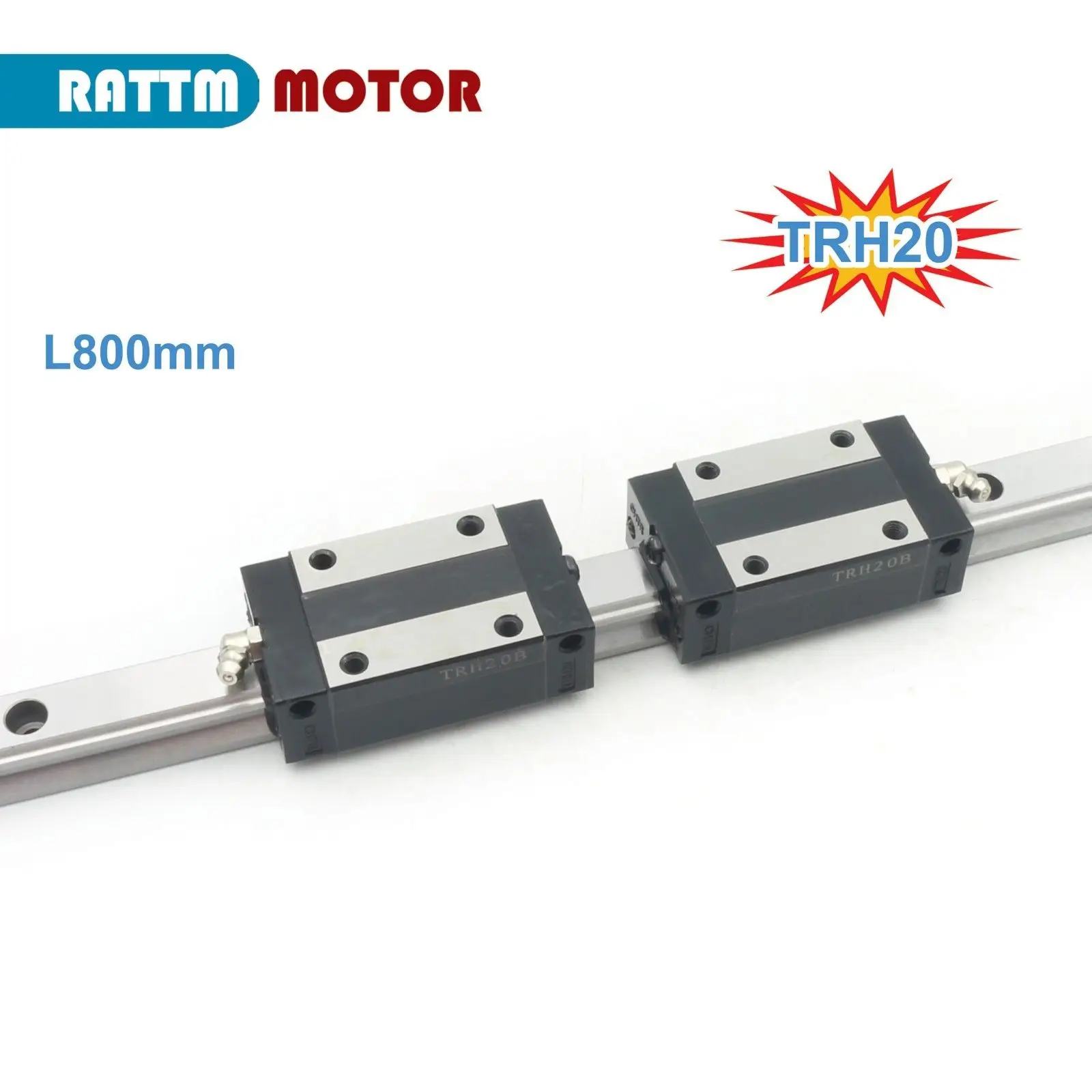20mm Square Linear guide Rail 800mm+TRH20B Slider Block Carriages for CNC Router
20mm Square Linear guide Rail 800mm+TRH20B Slider Block Carriages for CNC Router