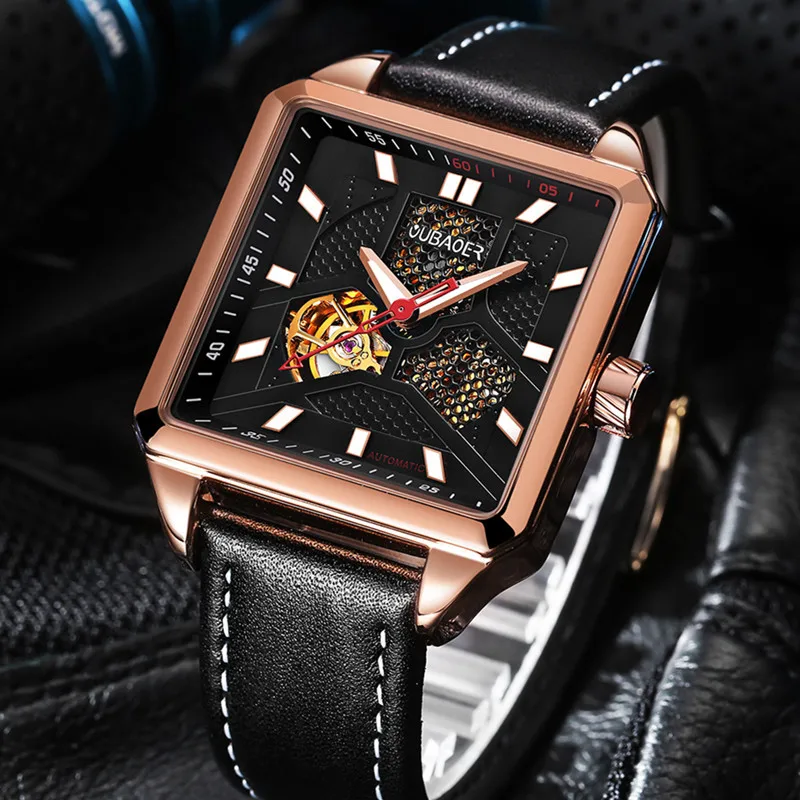 OUBAOER Luxury Brand Automatic Watches Mens Classic Mechanical Watch Fashion Army Military Wristwatch montre homme
OUBAOER Luxury Brand Automatic Watches Mens Classic Mechanical Watch Fashion Army Military Wristwatch montre homme