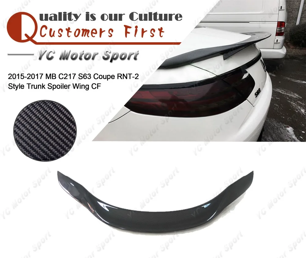 Car Accessories Carbon Fiber RNT-2 Style Trunk GT Wing Fit For 2015-2017 MB C217 S63 Coupe Rear Spoiler Wing
Car Accessories Carbon Fiber RNT-2 Style Trunk GT Wing Fit For 2015-2017 MB C217 S63 Coupe Rear Spoiler Wing