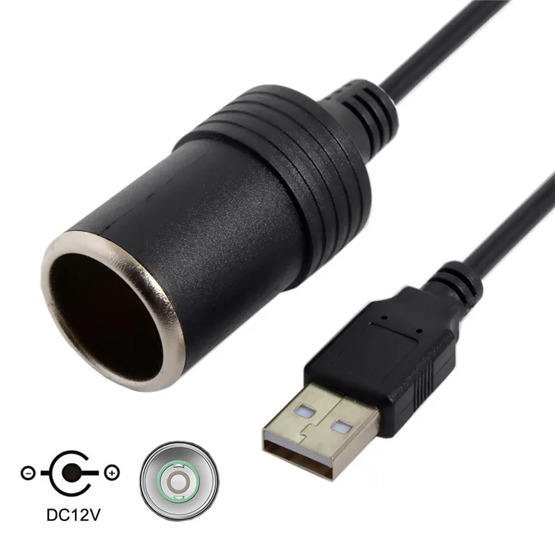 USB 5V To DC 12V Car Charger Socket Converter Adapter Auto Interior Accessories 30cm/0.3m
USB 5V To DC 12V Car Charger Socket Converter Adapter Auto Interior Accessories 30cm/0.3m