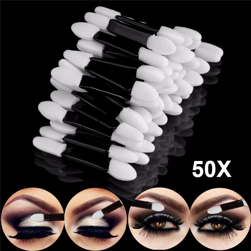 Dropshipping 50pcs Professional Double Ended Disposable Eyeshadow Pen Sponge Make Up Supplies Cosmetic Brushes SMJ
Dropshipping 50pcs Professional Double Ended Disposable Eyeshadow Pen Sponge Make Up Supplies Cosmetic Brushes SMJ