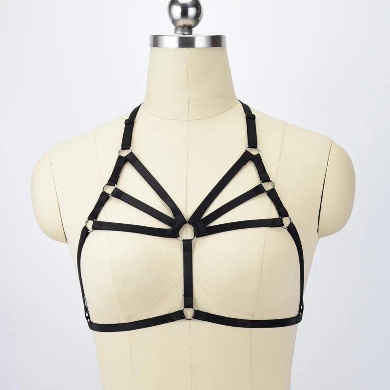 Women Sexy Wedding Costumes Lingerie body cage Harness Bra Suspender Belt Rave Fetish Wear Body Bondage Harness Bra
Women Sexy Wedding Costumes Lingerie body cage Harness Bra Suspender Belt Rave Fetish Wear Body Bondage Harness Bra