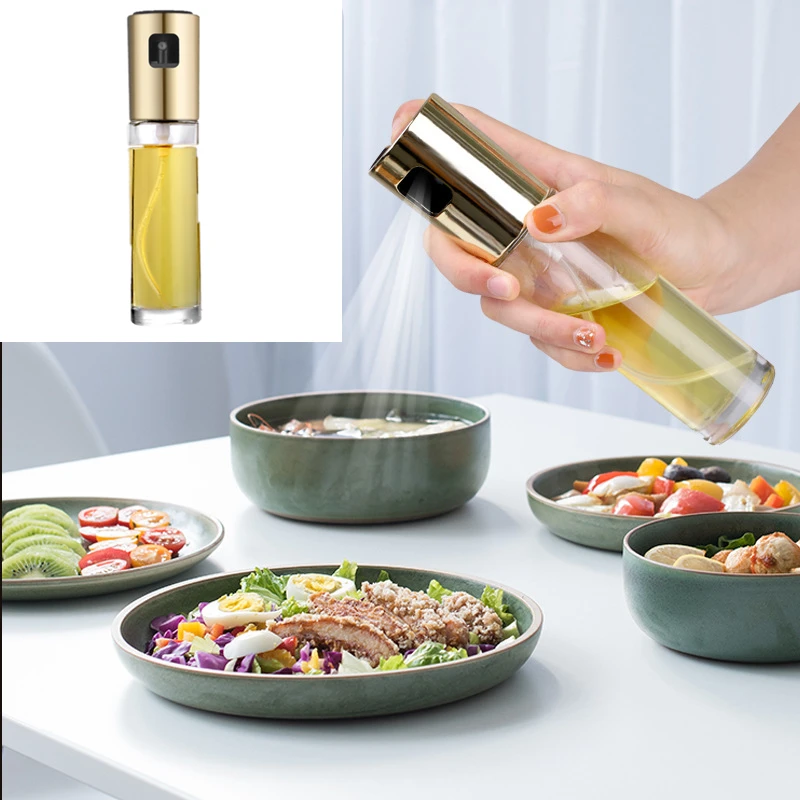 1Pc Kitchen Tools Glass Olive Oil Sprayer Oil Spray Empty Bottle Vinegar Bottle Oil Dispenser Cooking Salad BBQ Kitchen Baking
1Pc Kitchen Tools Glass Olive Oil Sprayer Oil Spray Empty Bottle Vinegar Bottle Oil Dispenser Cooking Salad BBQ Kitchen Baking