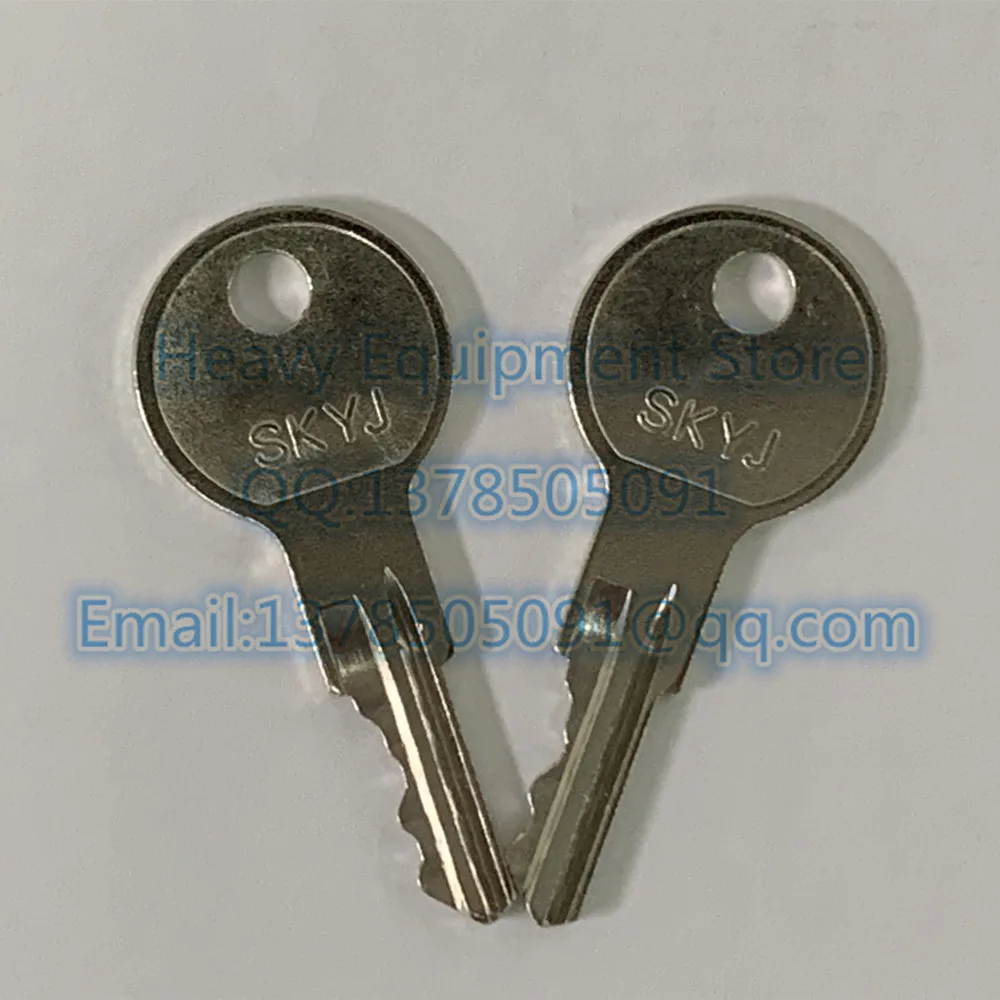 2 PCS SKYJ Key For Various Linkbelt Older Terex Sky Jack Industrial Construction Models
2 PCS SKYJ Key For Various Linkbelt Older Terex Sky Jack Industrial Construction Models