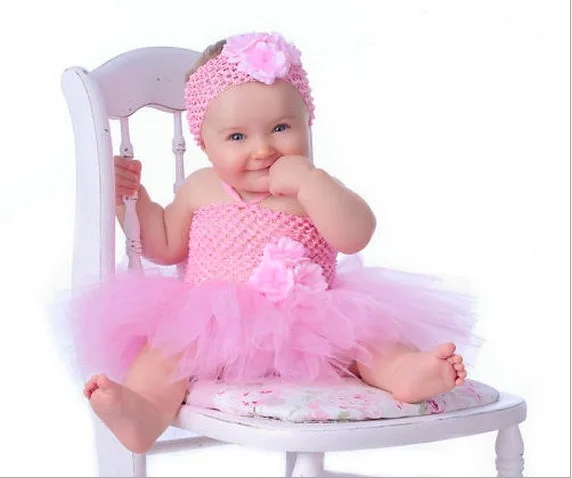 Lovely Baby Flower Tutu Dress Infant Girls Crochet 1Layer Tulle Ballet Dress Corset Dance Tutu with Headband Newborn Party Dress
Lovely Baby Flower Tutu Dress Infant Girls Crochet 1Layer Tulle Ballet Dress Corset Dance Tutu with Headband Newborn Party Dress
