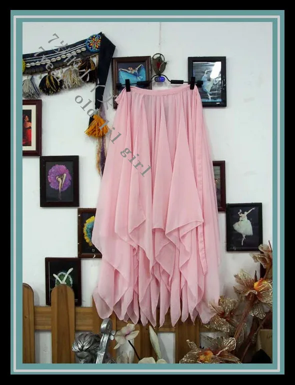 Chiffon belly dance skirt Italy chiffon 12 angle with 1 side slit long skirt EW58
Chiffon belly dance skirt Italy chiffon 12 angle with 1 side slit long skirt EW58