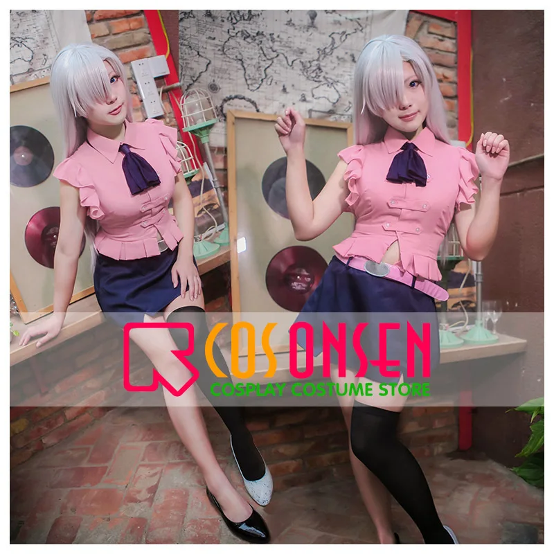 COSPLAYONSEN The Seven Deadly Sins Elizabeth Liones Cosplay Costume All Size Custom Made
COSPLAYONSEN The Seven Deadly Sins Elizabeth Liones Cosplay Costume All Size Custom Made
