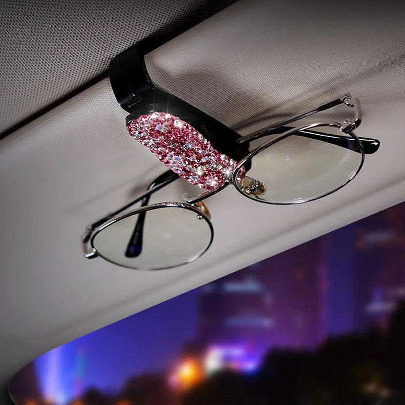 1X Car Vehicle Sun Visor Sunglasses Eyeglasses Glasses Holder ABS Clip Credit Card Package ID Storage Bag with Diamond Hand-Made
1X Car Vehicle Sun Visor Sunglasses Eyeglasses Glasses Holder ABS Clip Credit Card Package ID Storage Bag with Diamond Hand-Made