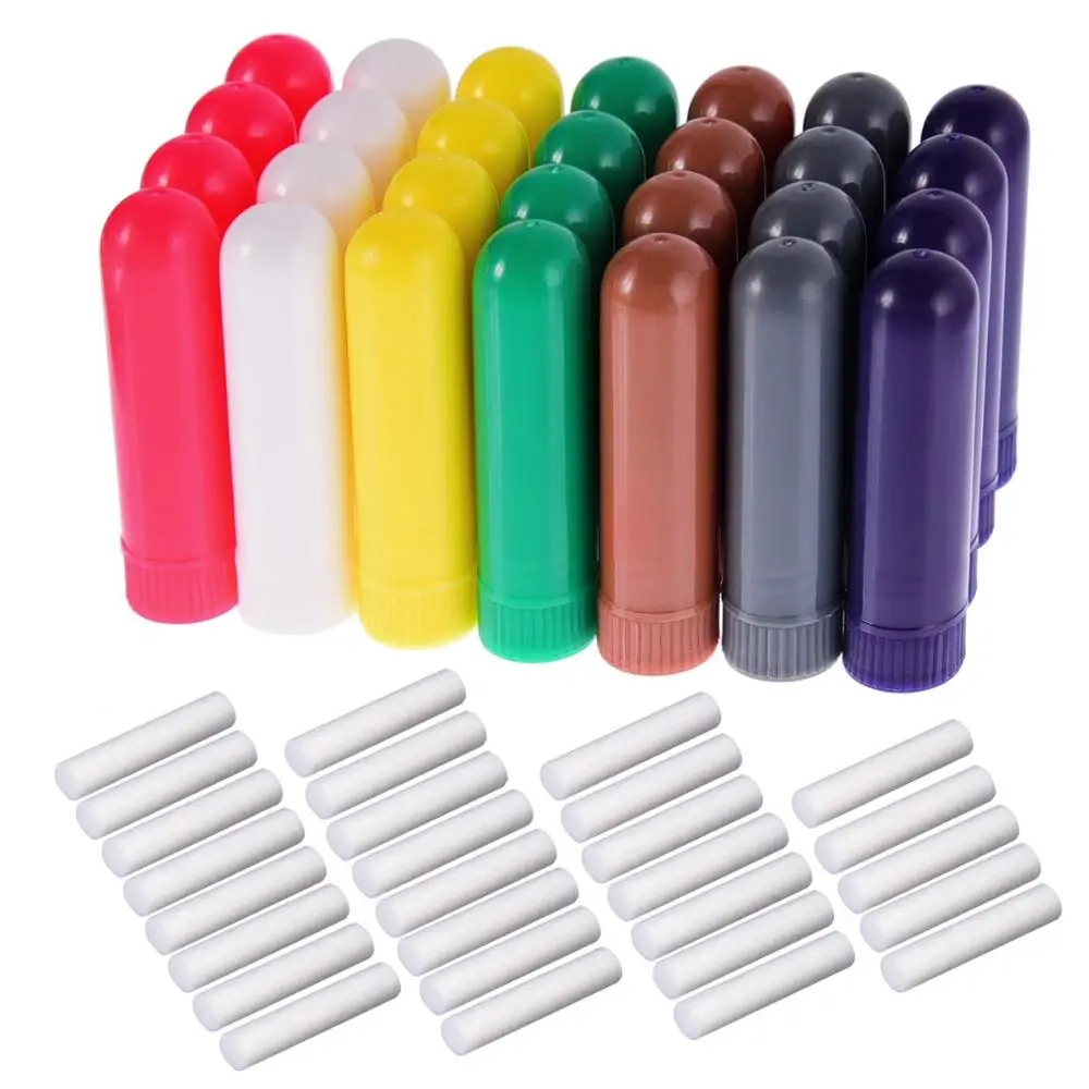 300sets/lot Hot Sale Colorful Nasal Inhaler Sticks with High Quality Cotton Wicks
300sets/lot Hot Sale Colorful Nasal Inhaler Sticks with High Quality Cotton Wicks