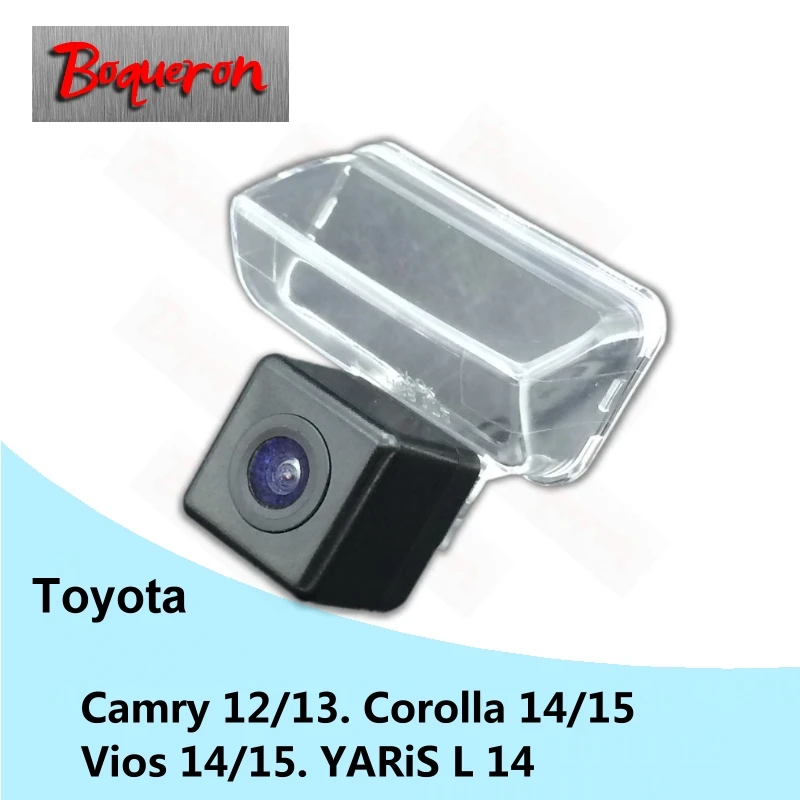 Камера заднего вида BOQUERON для Toyota Camry 12/13, Corolla, Vios, YARiS L 14/15, SONY, водонепроницаемая, HD, ПЗС, Автомобильная камера заднего вида
Камера заднего вида BOQUERON для Toyota Camry 12/13, Corolla, Vios, YARiS L 14/15, SONY, водонепроницаемая, HD, ПЗС, Автомобильная камера заднего вида