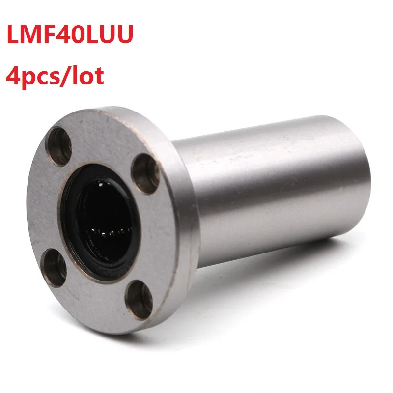 4pcs/lot LMF40LUU Long Type Round Flange Linear Bushing linear Bearing for linear shaft CNC 3D printer
4pcs/lot LMF40LUU Long Type Round Flange Linear Bushing linear Bearing for linear shaft CNC 3D printer