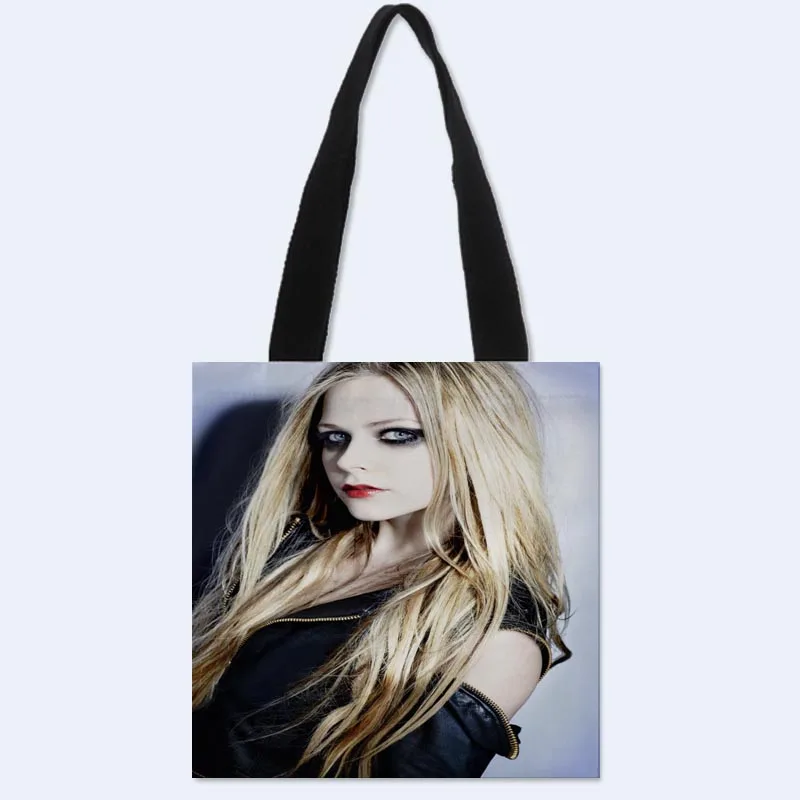 Custom Avril printing shoulder bag canvas tote bag shopping travel book handbag custom logo
Custom Avril printing shoulder bag canvas tote bag shopping travel book handbag custom logo