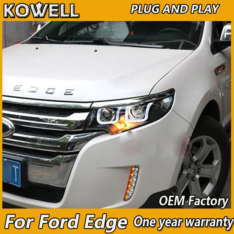 KOWELL Car Styling for Edge Headlights 2010 2012-2014 New Edge LED Headlight DRL Bi Xenon Lens High Low Beam Parking Fog Lamp
KOWELL Car Styling for Edge Headlights 2010 2012-2014 New Edge LED Headlight DRL Bi Xenon Lens High Low Beam Parking Fog Lamp