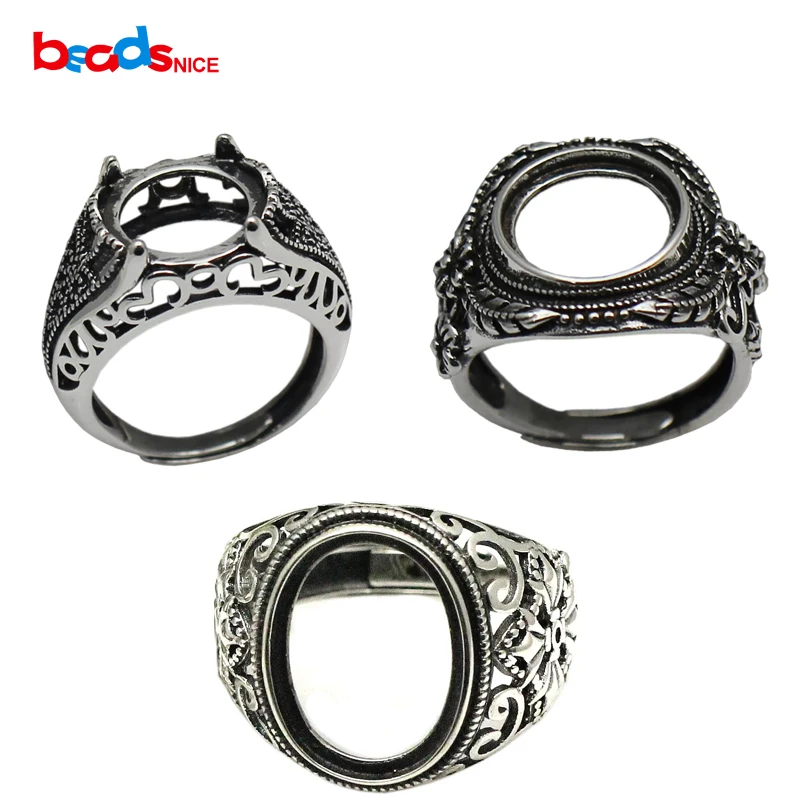 Thai Silver Ring 925 Sterling Silver Ring Cabochon Setting for 12mm Round Stone Vintage Ring Handmade Accessories ID 33759
Thai Silver Ring 925 Sterling Silver Ring Cabochon Setting for 12mm Round Stone Vintage Ring Handmade Accessories ID 33759