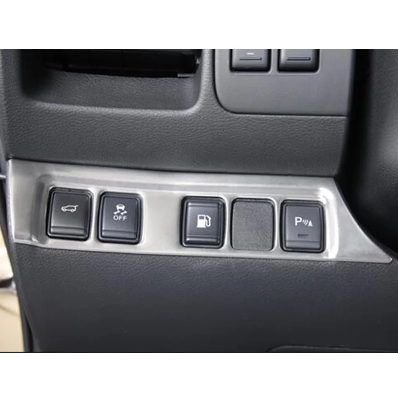 Stainless steel For Nissan Navara NP300 2017-2019 Left Central Control Panel Cover Sequin Internal Decorations Car Sticker 1pcs
Stainless steel For Nissan Navara NP300 2017-2019 Left Central Control Panel Cover Sequin Internal Decorations Car Sticker 1pcs