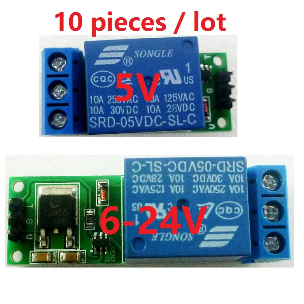 10pcs 5V 6V 9V 12V 24V Flip-Flop Latch Relay Module Bistable Self-locking Switch Board for Arduino pump door lock dc motor
10pcs 5V 6V 9V 12V 24V Flip-Flop Latch Relay Module Bistable Self-locking Switch Board for Arduino pump door lock dc motor