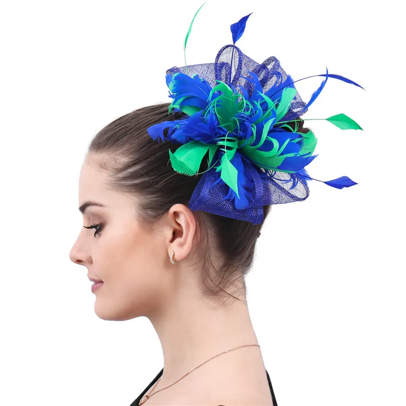 Royal Blue and Green Sinamay Fascinator Hats with Feather Flower Hair Accessories Kentucky Church Hat Great Derby Cocktail Hats
Royal Blue and Green Sinamay Fascinator Hats with Feather Flower Hair Accessories Kentucky Church Hat Great Derby Cocktail Hats