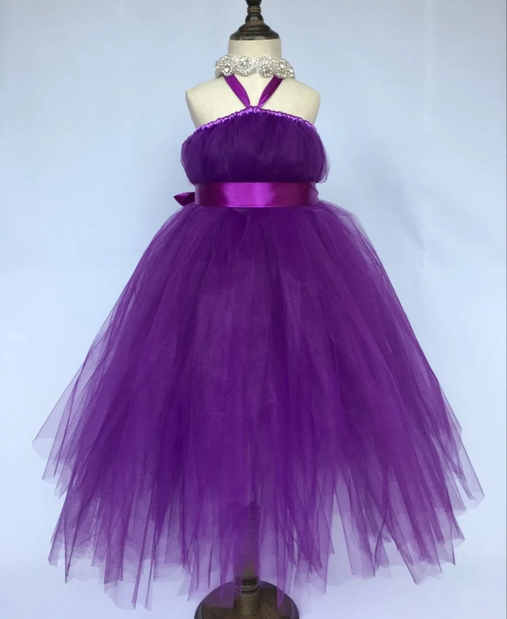 Hot Girls Purple Long Tutu Dress Kids Fluffy Vintage Dress Ball Gown with Ribbon Bow and Headband Children Party Princess Dress
Hot Girls Purple Long Tutu Dress Kids Fluffy Vintage Dress Ball Gown with Ribbon Bow and Headband Children Party Princess Dress
