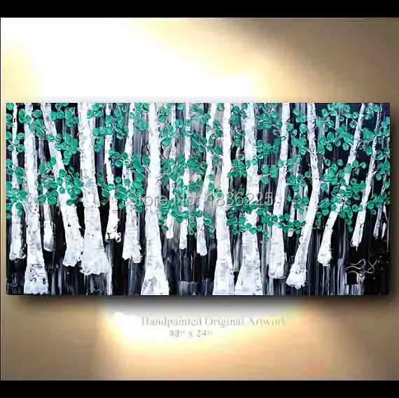 Handpainted canvas picture flower abstract tree painting canvas birches oil painting modern forest landscape painting for home
Handpainted canvas picture flower abstract tree painting canvas birches oil painting modern forest landscape painting for home