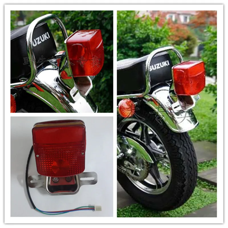 Suitable for Suzuki Motorcycle accessories GN250 taillight GN 250 Brake light
Suitable for Suzuki Motorcycle accessories GN250 taillight GN 250 Brake light
