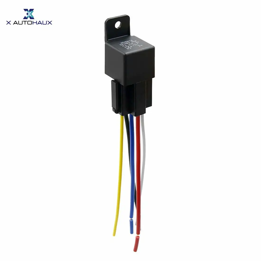 X Autohaux 1Pc 3Pcs 48V DC 48V 40A SPDT Automotive Car Relay 5 Pin 5 Wires w/Harness Socket Plug
X Autohaux 1Pc 3Pcs 48V DC 48V 40A SPDT Automotive Car Relay 5 Pin 5 Wires w/Harness Socket Plug