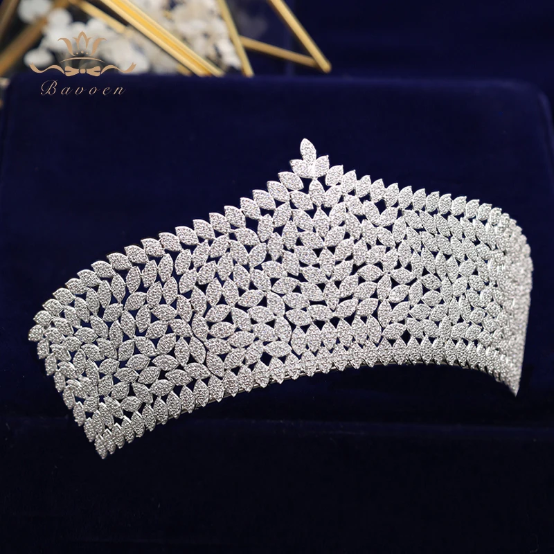 Top Quality Royal Queen Brides Tiaras Crowns Headpieces Oversize Bridal Hairbands Wedding Hair Accessories Gift
Top Quality Royal Queen Brides Tiaras Crowns Headpieces Oversize Bridal Hairbands Wedding Hair Accessories Gift